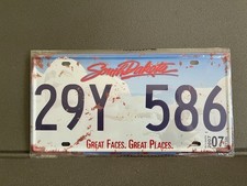 Targa metallica auto americana