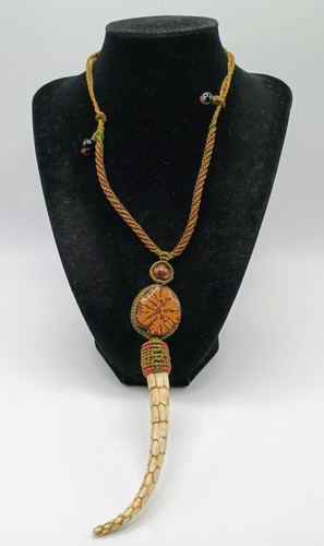 Collana sciamanica fiore di - fiore,