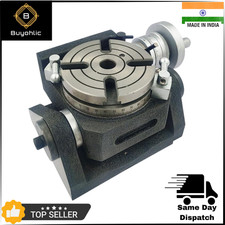 Fresa rotativa inclinabile orizzontale verticale 4" II 100 mm - MT2 foro cent...