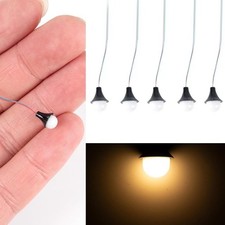 Plafoniere lampade a sospensione H0 lampade luci case capannone locomotive 5 pezzi S382