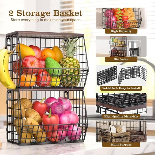 Set cesti frutta - 2,