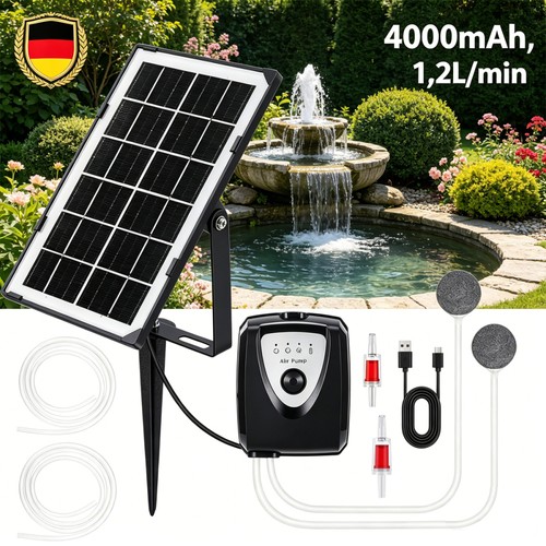 Aeratore solare per - , laghetto