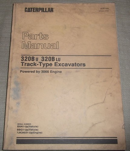 Manuale parti escavatore - manuale,