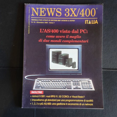 Ibm 400 rivista news - 400, 3x/400