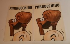 Mercante in Fiera coppia di carte PARRUCCHINO
