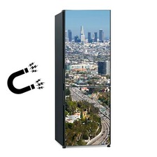Adesivo magnetico magnete frigo congelatore architettura edifici California City