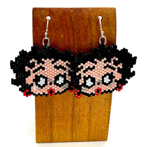 Orecchini mano con perline - orecchini, a