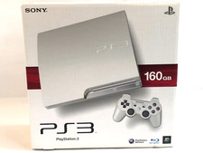 Console gioco SONY PS3 PlayStation 3 160GB CECH-2500A bianca con scatola usat...