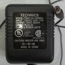 Technics Alimentatore 12V DC