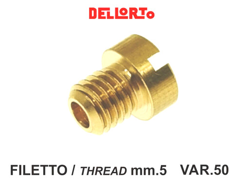 Getto minimo carburatore - 50,