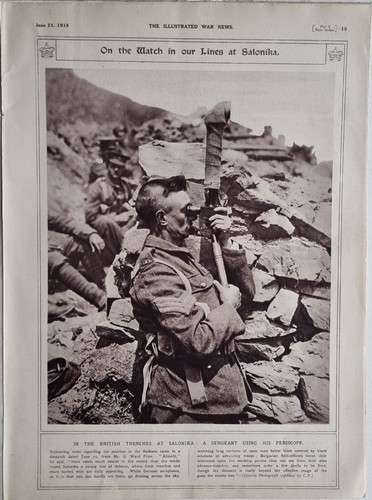 1916 wwi ww1 print british - print,