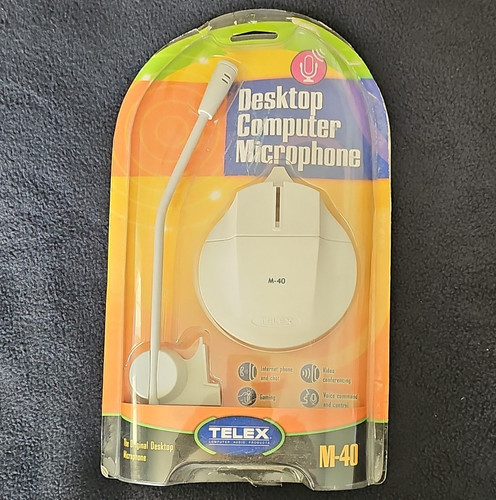 Telex microfono da - m-40,
