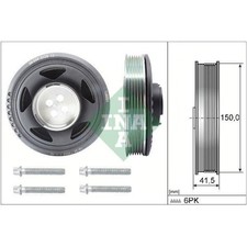 Kit puleggia albero motore
