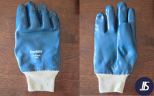 GUANTO IN NITRILE FODERATO IN