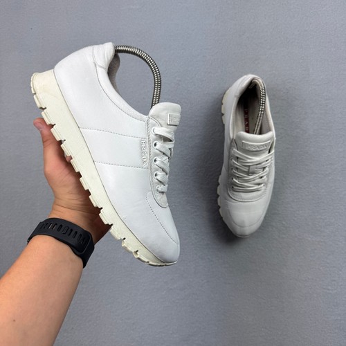 Sneakers prada nappa bianco - sneakers,