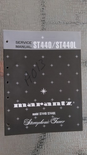 Manuale servizio marantz - manuale,