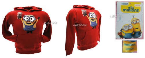 Felpa minions originale rossa - originale,