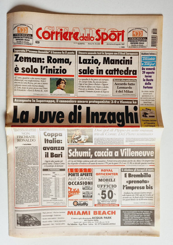 Corriere dello sport - august, 24