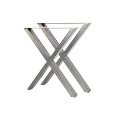 Set di 2 gambe tavolo in