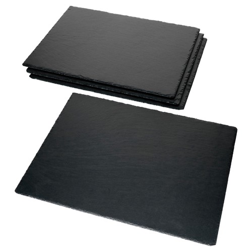 Piatti ardesia 40x30 set - 4x,