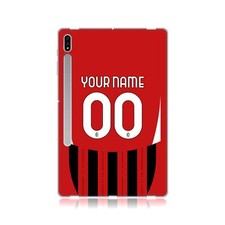 KIT PERSONALIZZATO AC MILAN 2024/25 CUSTODIA GEL MORBIDA PER TABLET SAMSUNG 1