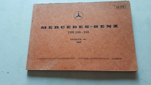 Mercedes benz 230 250 1968 - 250,