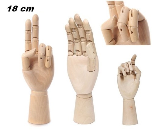 Manichino mano snodabile - snodabile, in