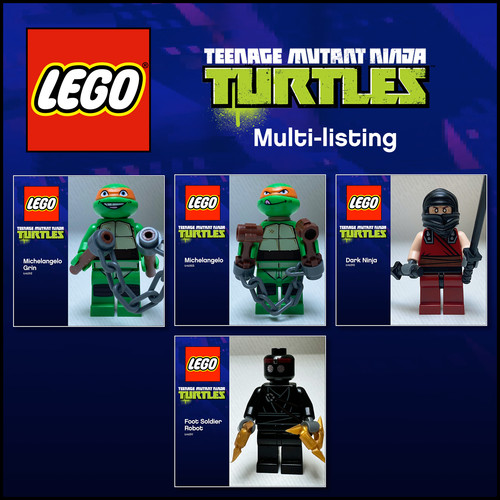 Lego teenage mutant - teenage, ninja