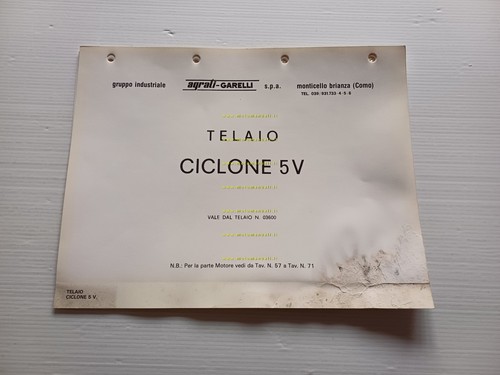 Garelli ciclone catalogo - 50,