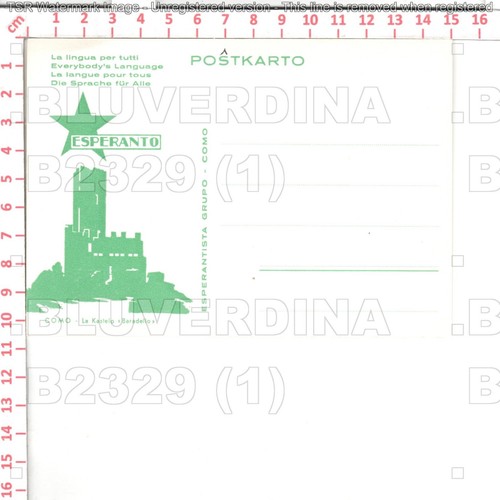 B2329 como citta 1950 castello - como,