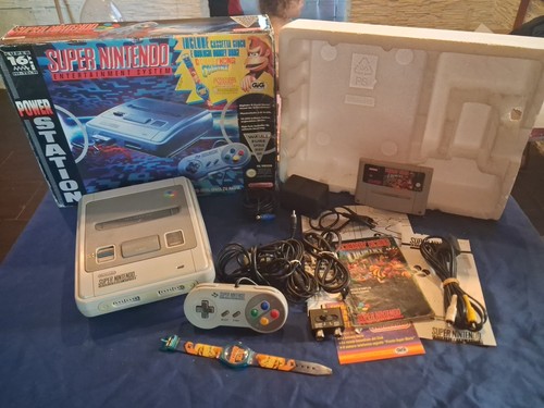 Snes super nintendo set - super,
