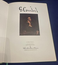 Cinturino sfarzoso pelle Gustave Courbet The Easton Press Norwalk 1983 96 pagine