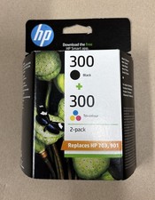 2 inchiostri originali HP 300