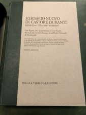 HERBARIO NUOVO DI CASTORE DURANTE-Ed. ANASTATICA NUMERATA DELL'EDIZIONE MDCCXVII