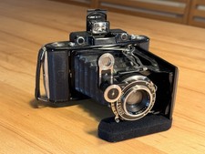 Zeiss Ikon mirino fotocamera pieghevole con Compur Tessar e bella custodia