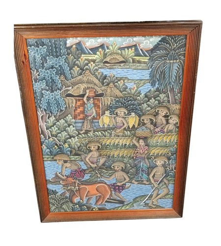 Quadro balinese pittura - , su