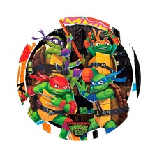 Piatti di Carta Grandi Tartarughe Ninja 23cm ,8pz