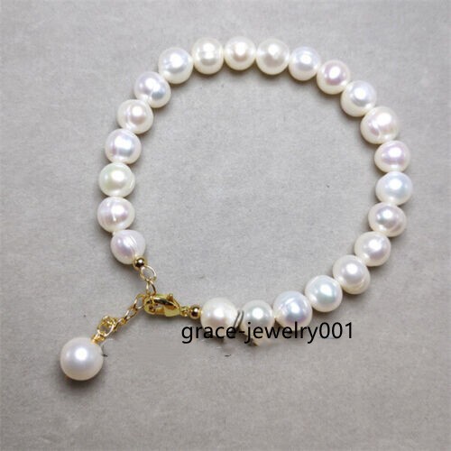 Bracciale perle naturali - bracciale,