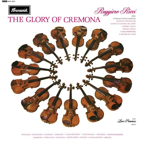 Ruggiero ricci the glory - ruggiero,