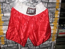Vintage Pantaloncini Leone Boxe Kick Boxing  shorts Unisex  '80s