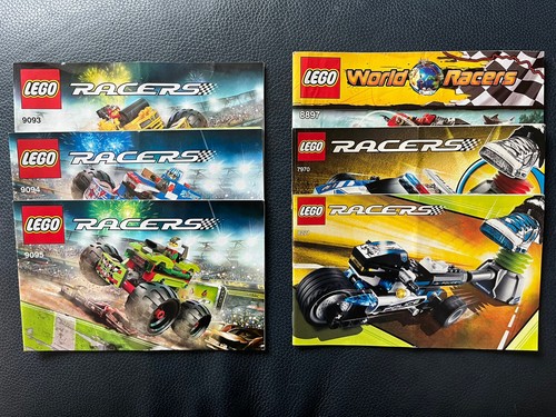 Lego racers manuali istruzioni - lego,