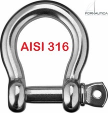 GRILLO A CETRA ACCIAIO INOX 316 LUCIDATO SPECCHIO NAUTICA RESISTENTE ALL'USURA