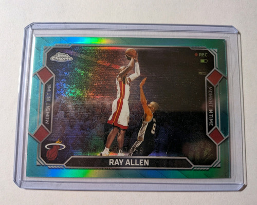 Inserto topps chrome ray allen - chrome,