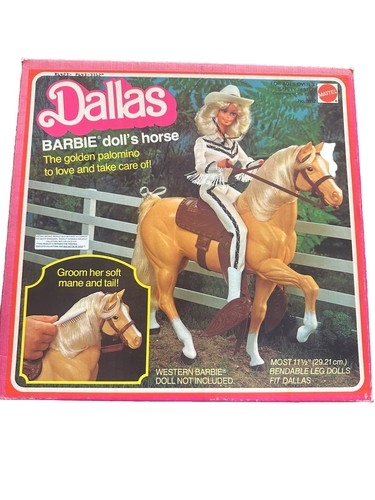 Dallas barbie golden palomino - barbie,