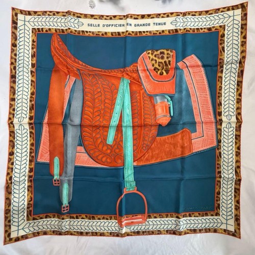 Hermès carre selle - 90,