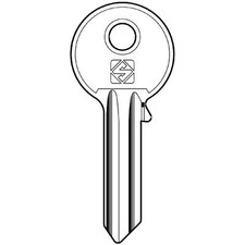 CHIAVE PIATTA UNIVERSALE UL050 SILCA - OTTONE NICHELATO- 100 pezzi