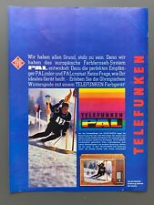 Telefunken PAL color TV