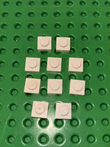 Lego targa 1x1 bianco - lego,