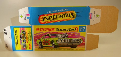 Matchbox superfast 62a - matchbox, rod
