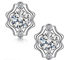 Orecchini Glamour In Argento